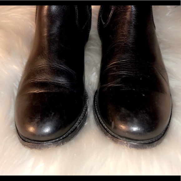 FRYE Black Leather Tall Boot - Picture 2 of 8